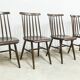 Lot de 4 chaises swr fanett de Ilmari Tapiovaara