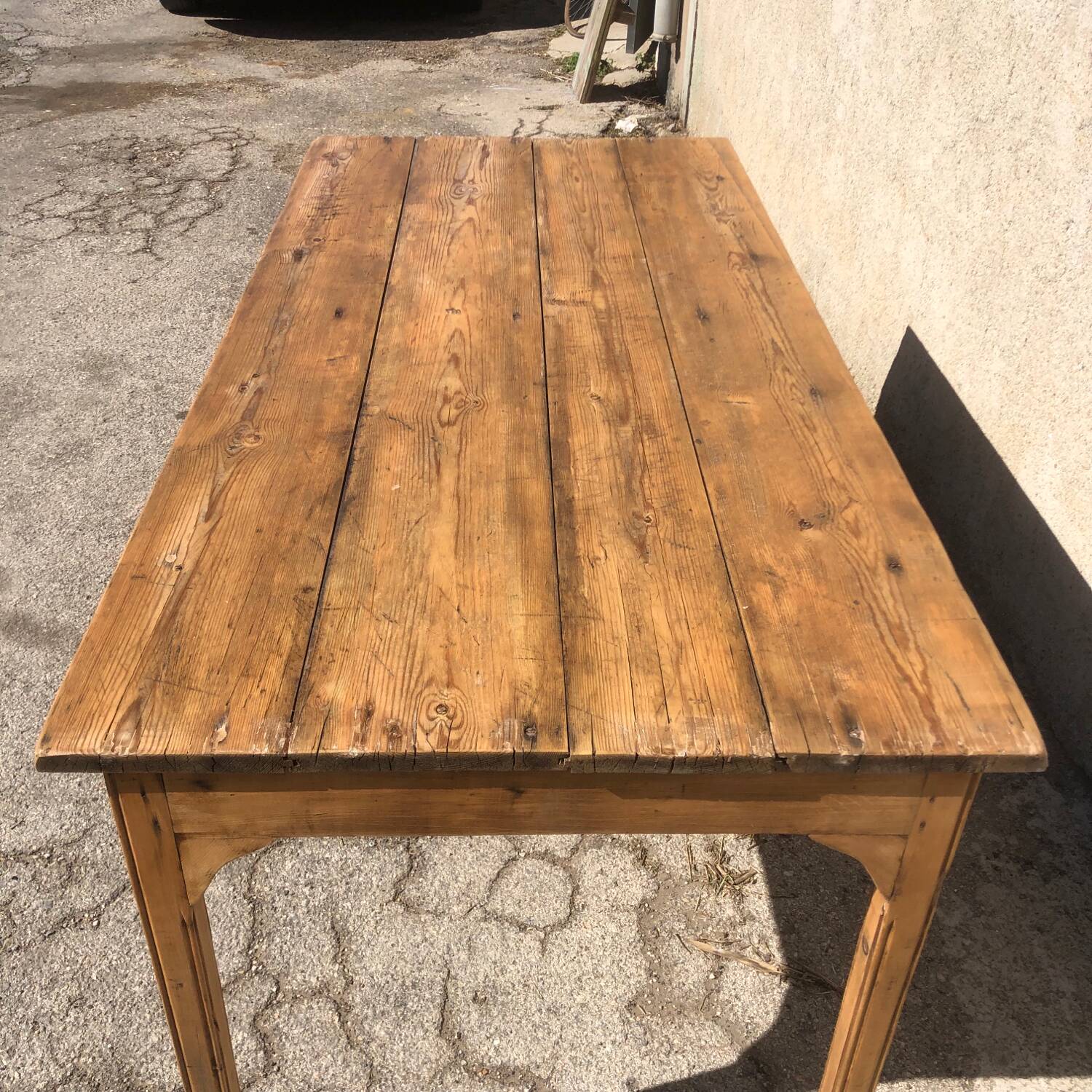 Antique dining table