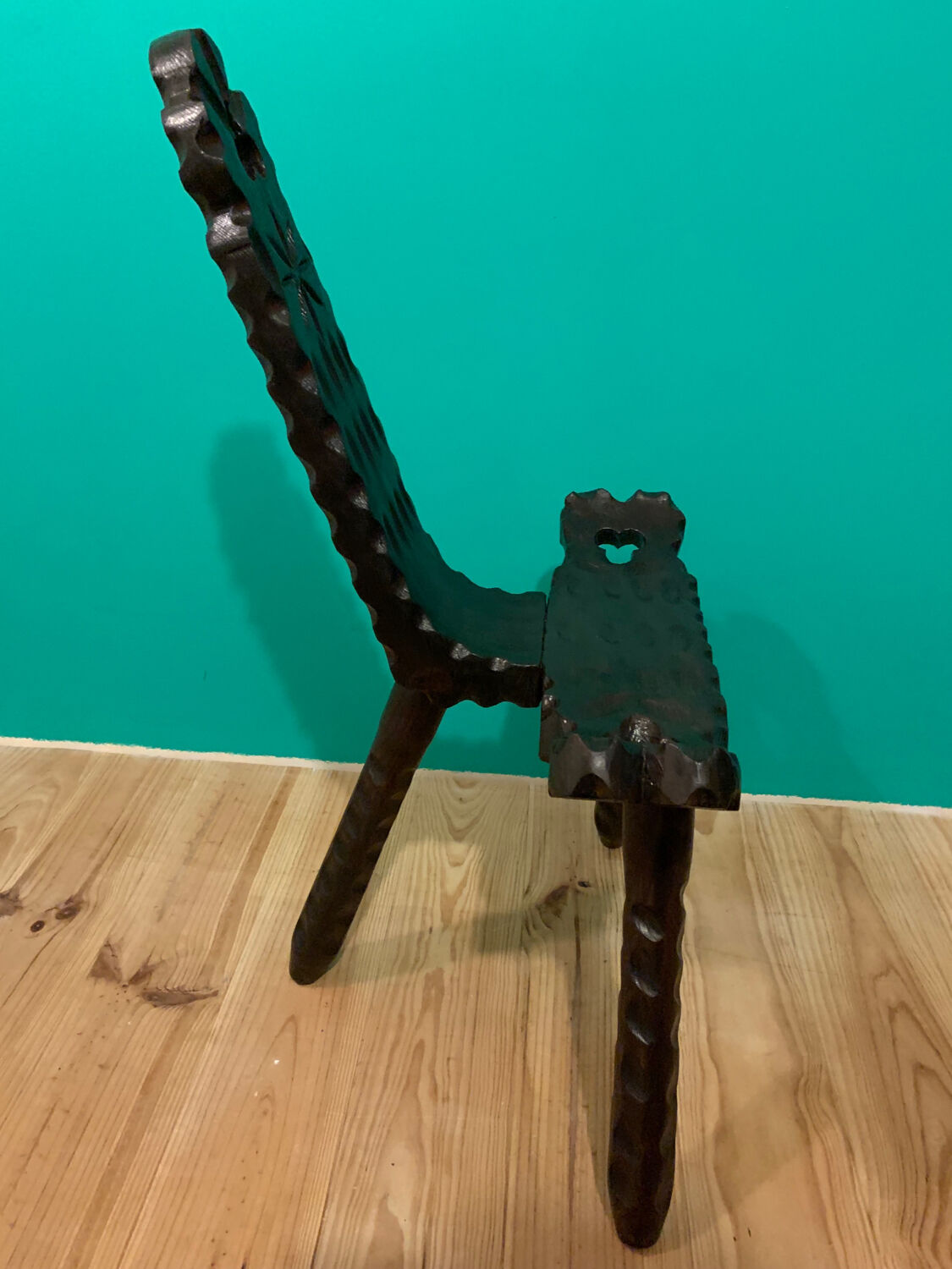 Stool tripod brutalism 1960/70