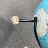 Vintage globe Taride tripod world map