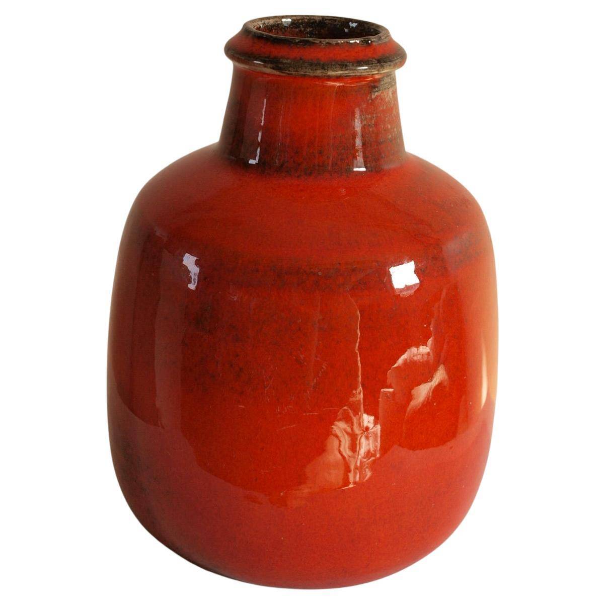 Danish ceramic vase by Niels Kähler for Hak, 1960s