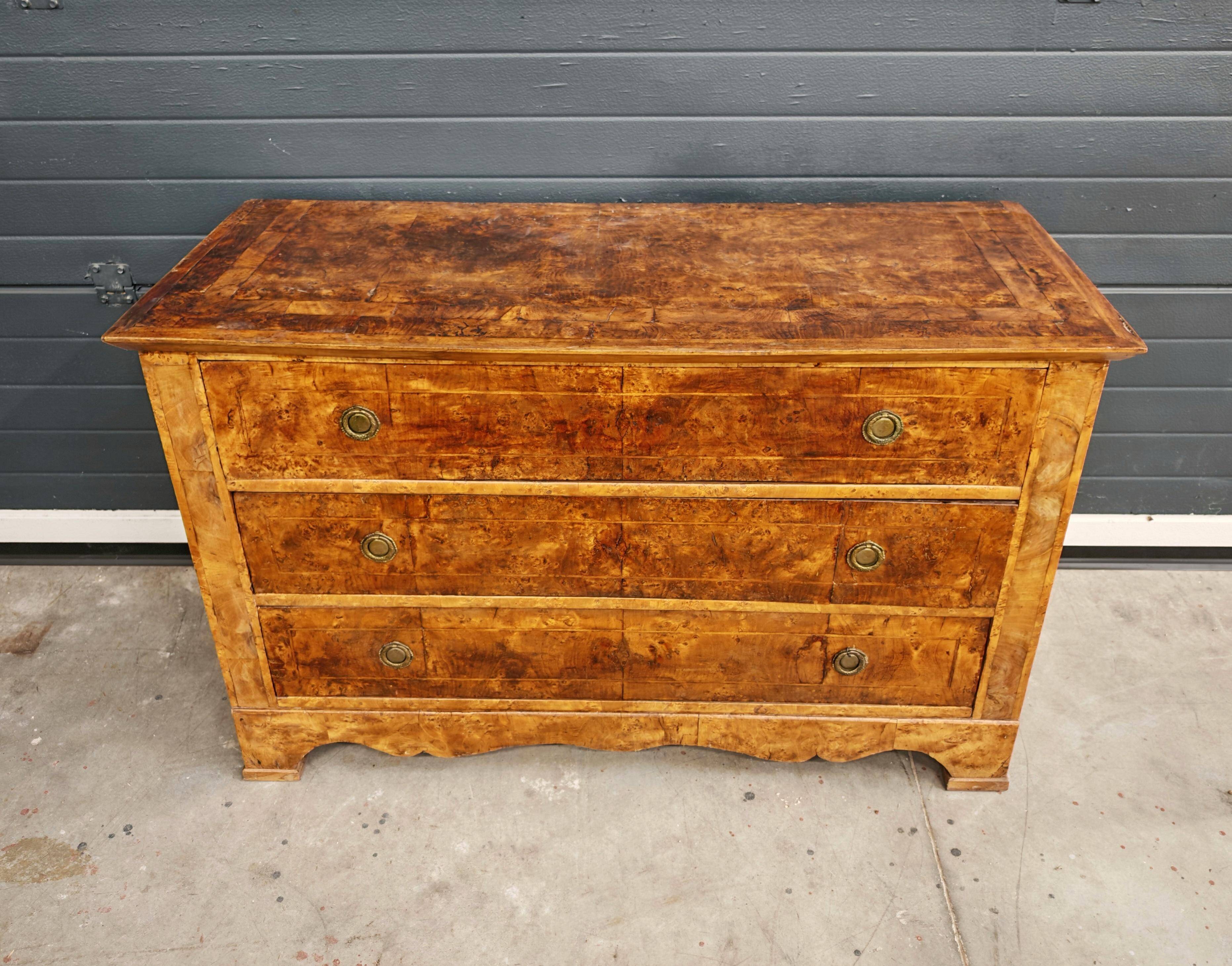 Biedermeier Commode in Poplar, Austria 1820s
