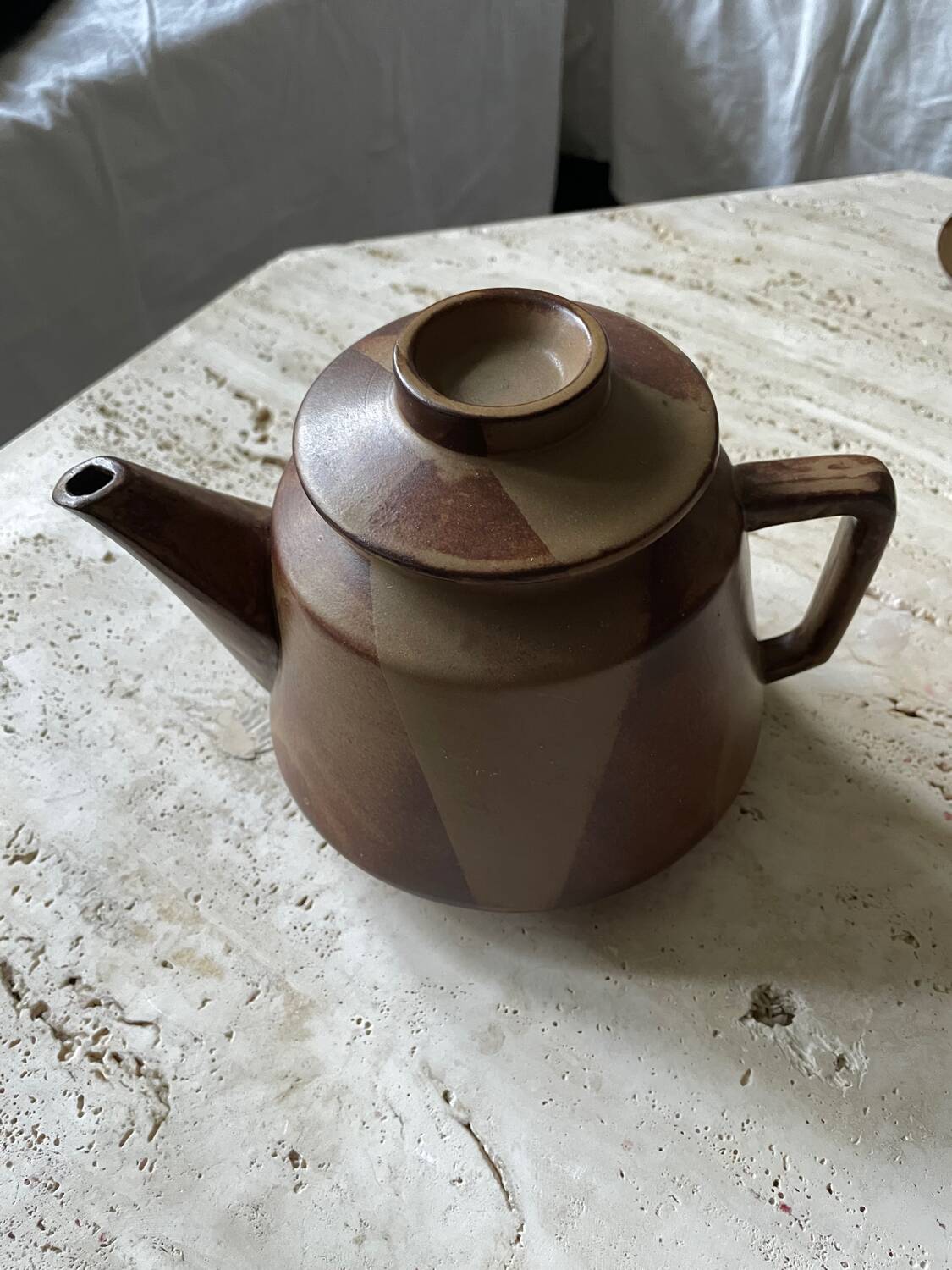 Japanese-style stoneware tea or coffee service