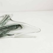 Green Murano glass ashtray