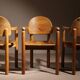 6 fauteuils par Rainer Daumiller en bois de pin, Danemark années 1980