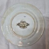 Assiettes en faïence sarreguemines : les Bretons