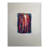 Honoré-marius bérard, gloria, 1950-51. original lithograph signed in pencil