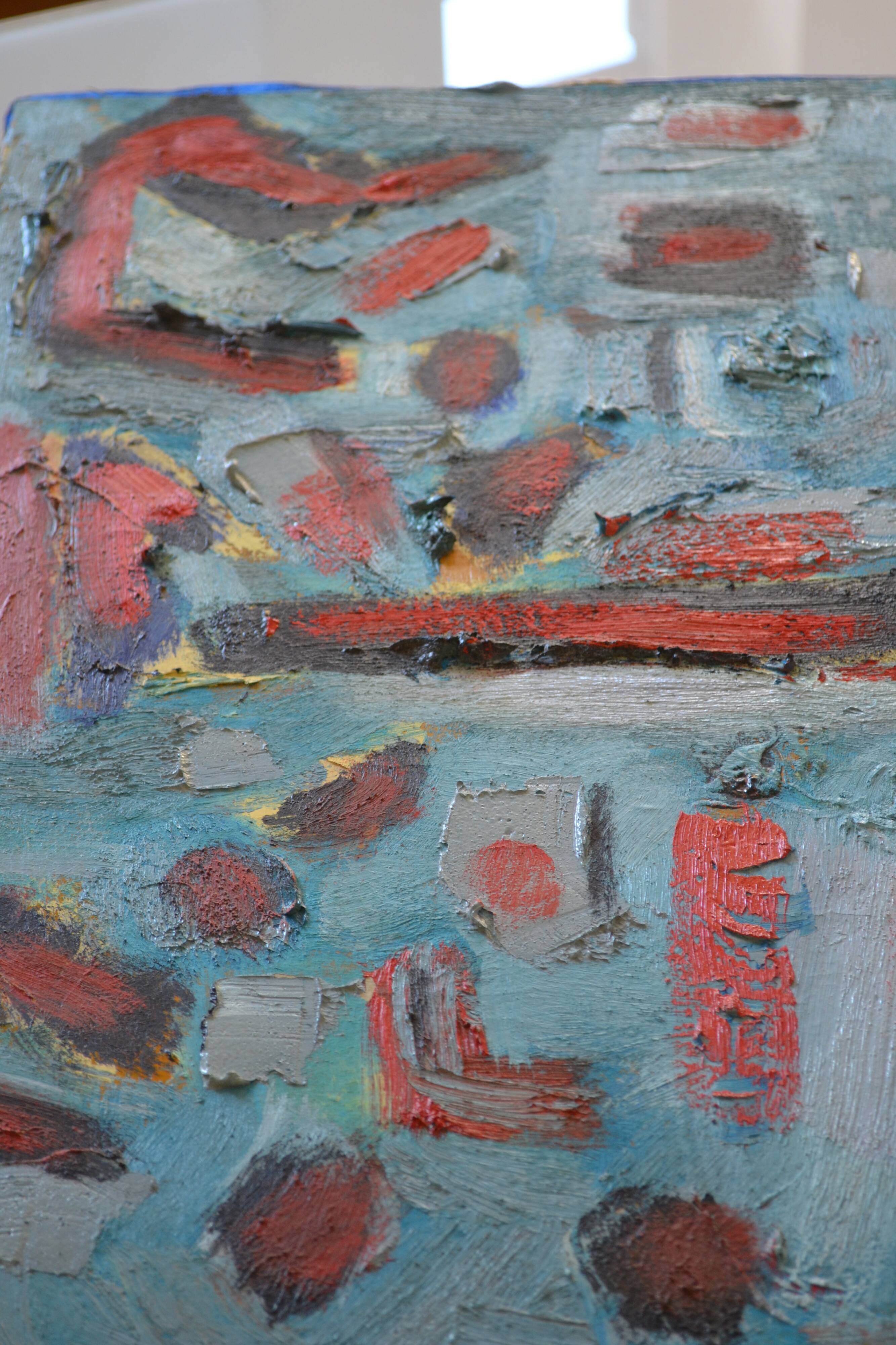 HST abstract painting mid-20th century CoBrA art brut