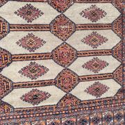Tapis vintage pakistan dessins bokhara fait main 124x186 cm