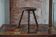 Vintage stool, tripod stool, occasional stool, wooden plant stand, side table, interior decoration.