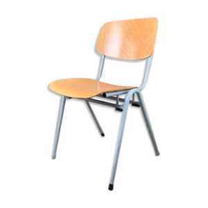 chaises d'écolier vintage
