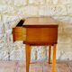 Table de chevet vintage sur pieds compas,  1950