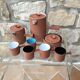 Coffee glazed terracotta