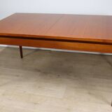 Vintage extendable teak dining table, 1960s
