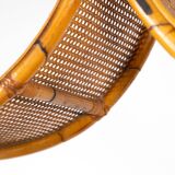 Mid-Century Modern Bamboo Shelve, Italy, 1970s