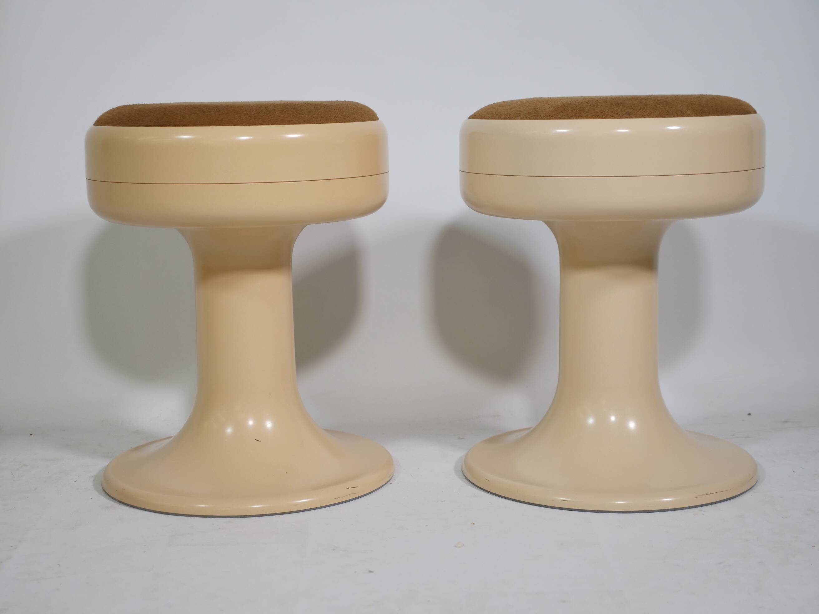Space Age Design tulip foot stool Tulip, set of 2, 70s