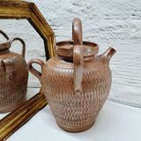 Stoneware chamotte jug