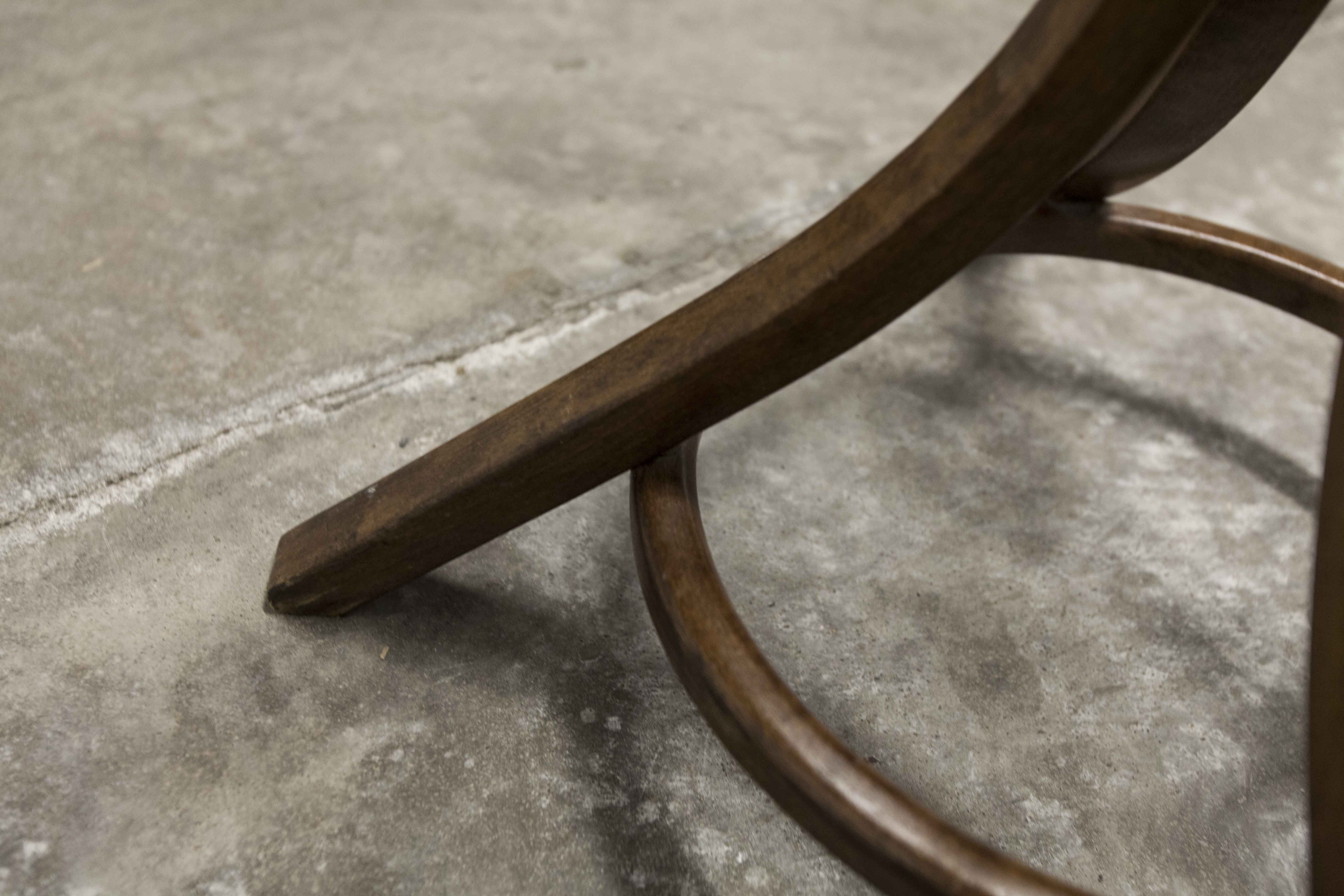 Coat rack Baumann 1960 dark brown