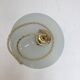 Vintage suspension lamp in white opaline