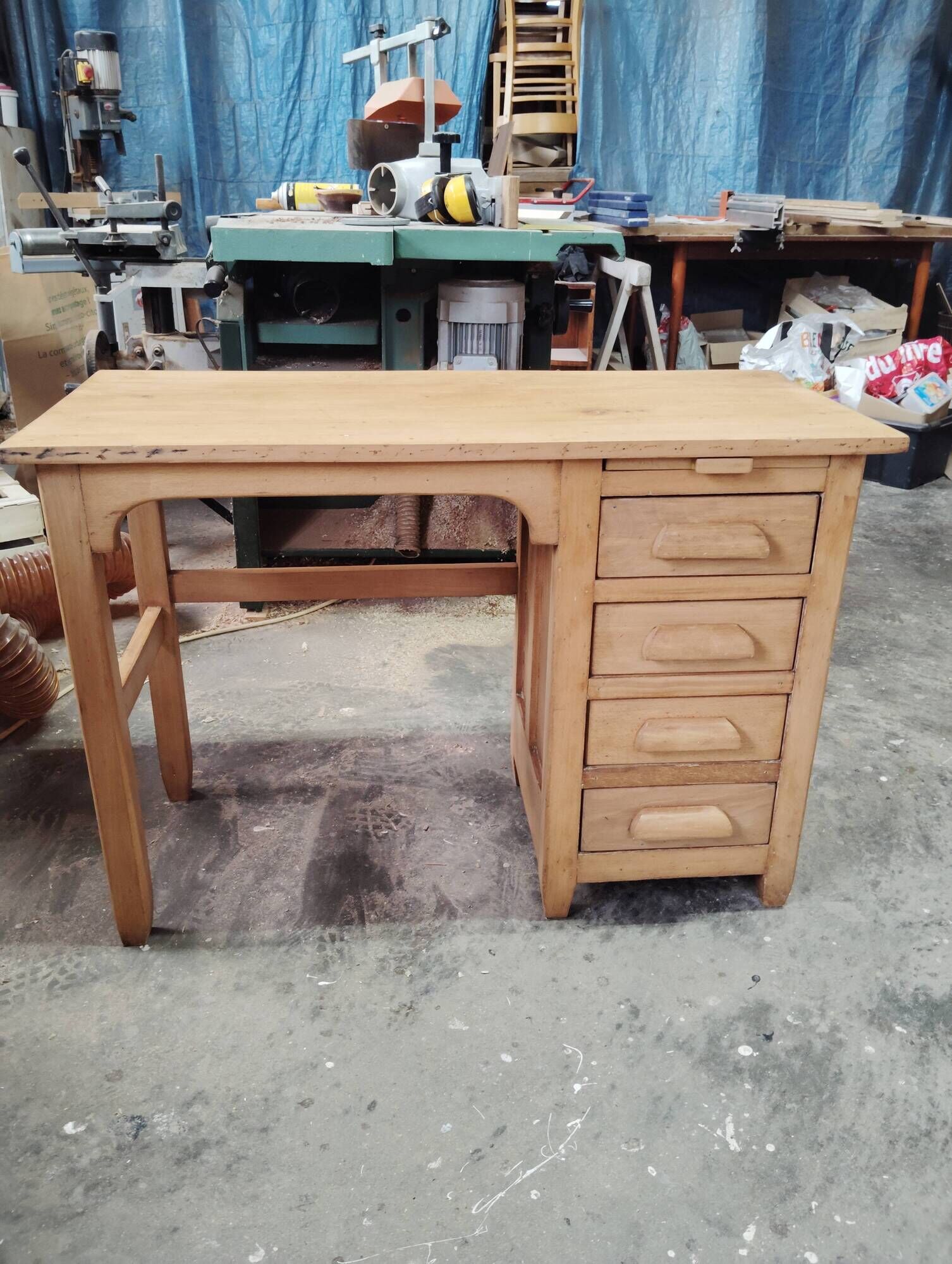 Restored vintage desk