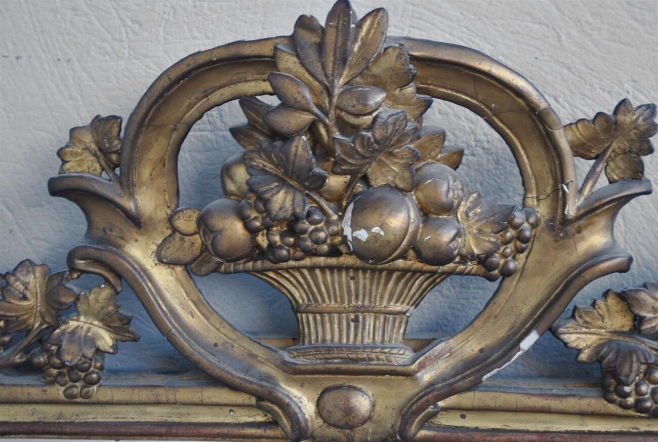 Provence mirror wooden gilded Louis XV era XVIII 72x152cm