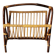Bamboo and rattan magazine rack