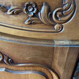 Solid oak sideboard