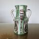 Domingo Punter, large pitcher with 3 handles, ceramic, signed, Spain 1960