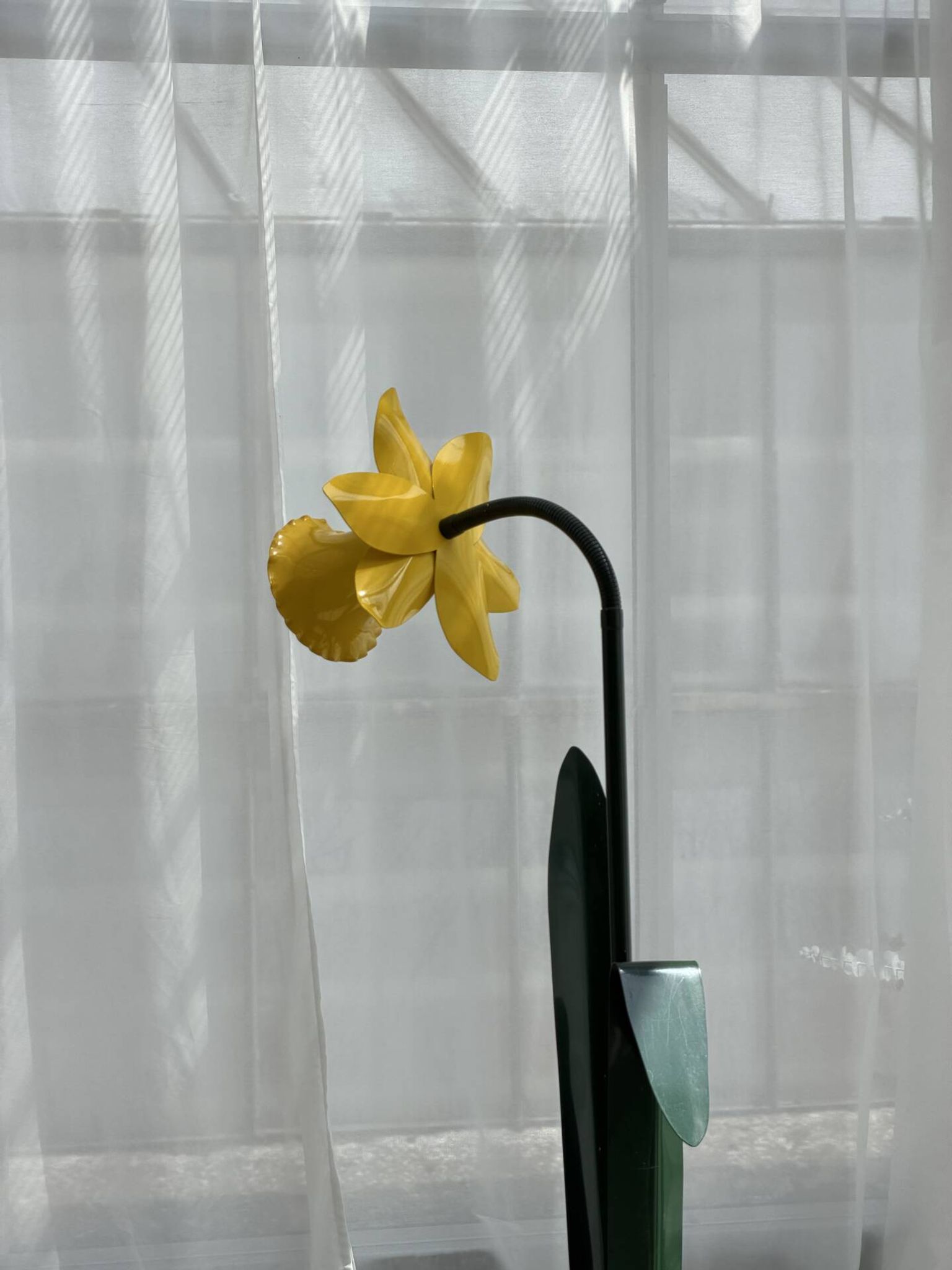 Mike Bliss Daffodil Pop Art Collectible Floorlamp for Bliss Flights of