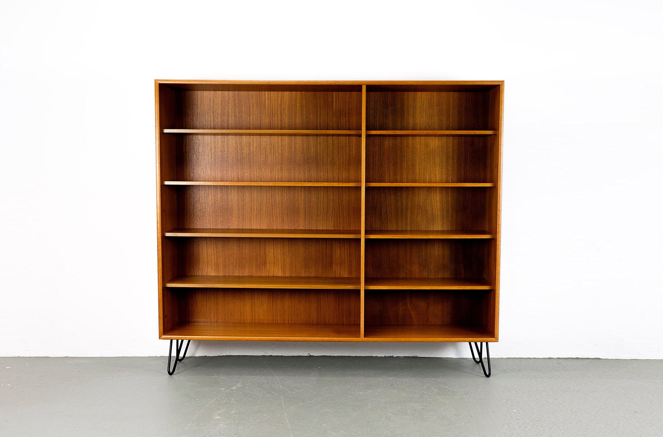 Teak bookcase by WK Möbel, 1970s
