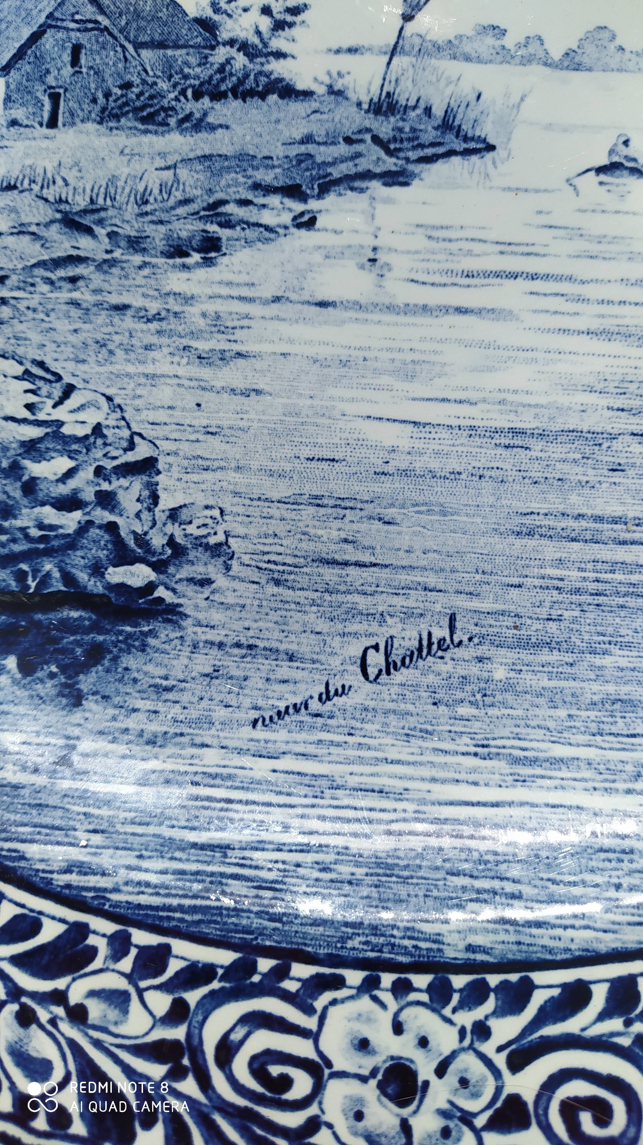 Delft's MLR Bosh  ceramic dish