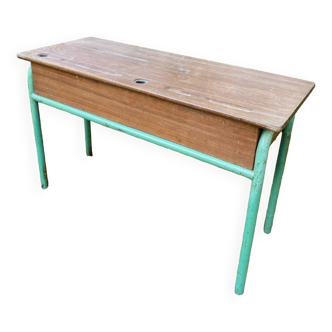 Double school desk
