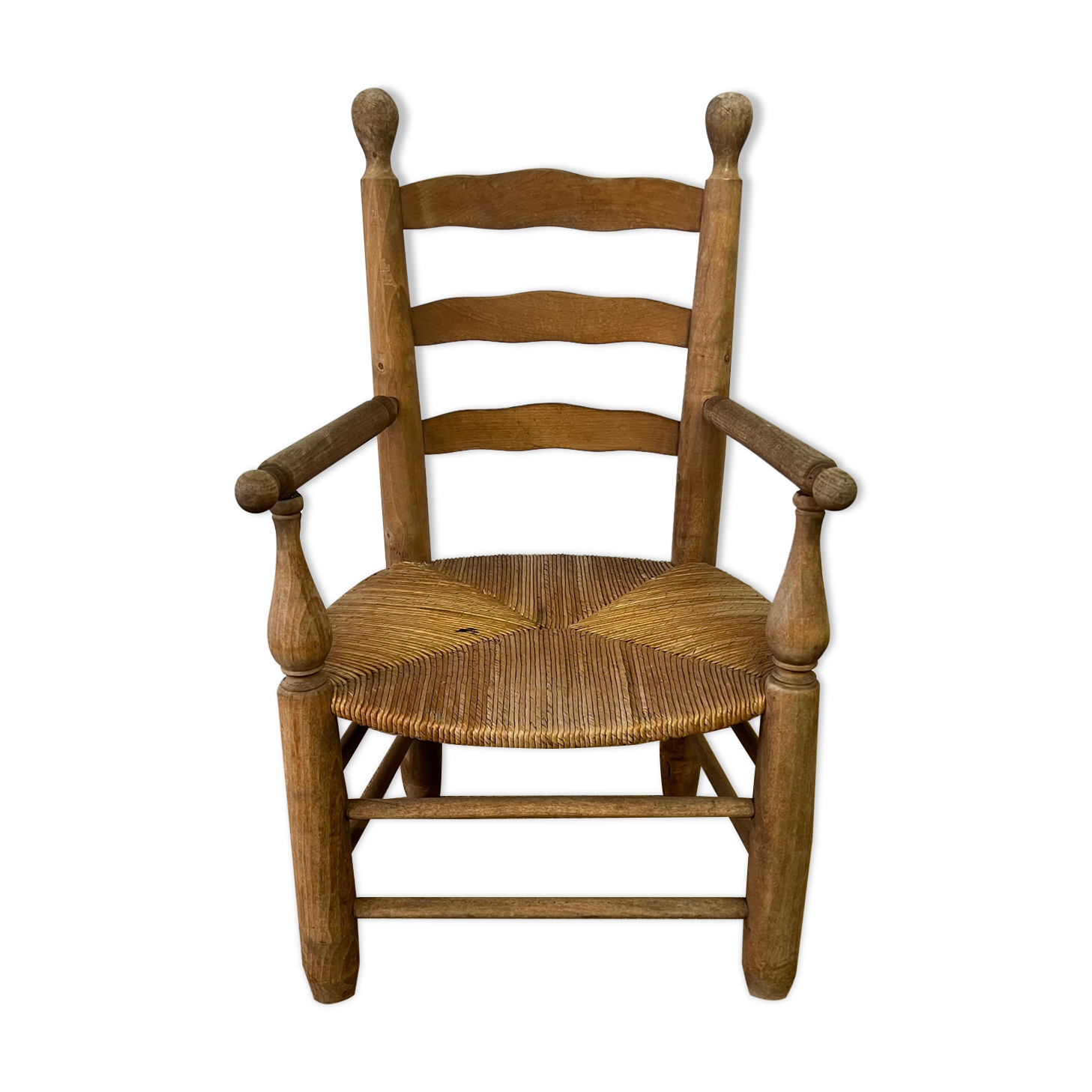 Solid wood chair