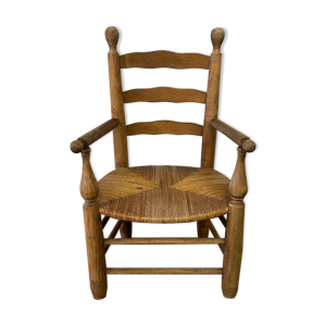 fauteuil en bois massif