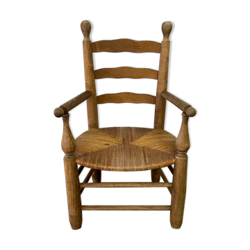 Solid wood chair