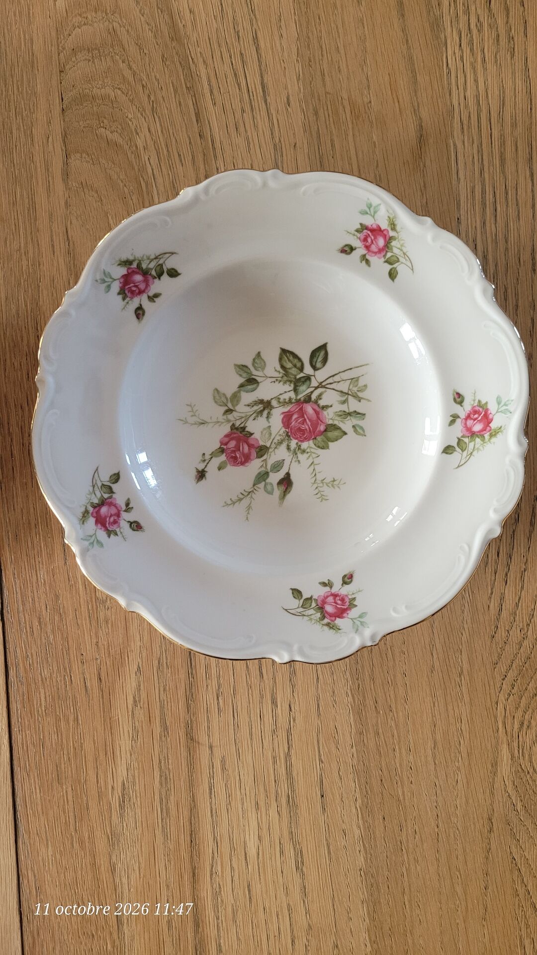 8 deep plates Mitterteich Bavaria