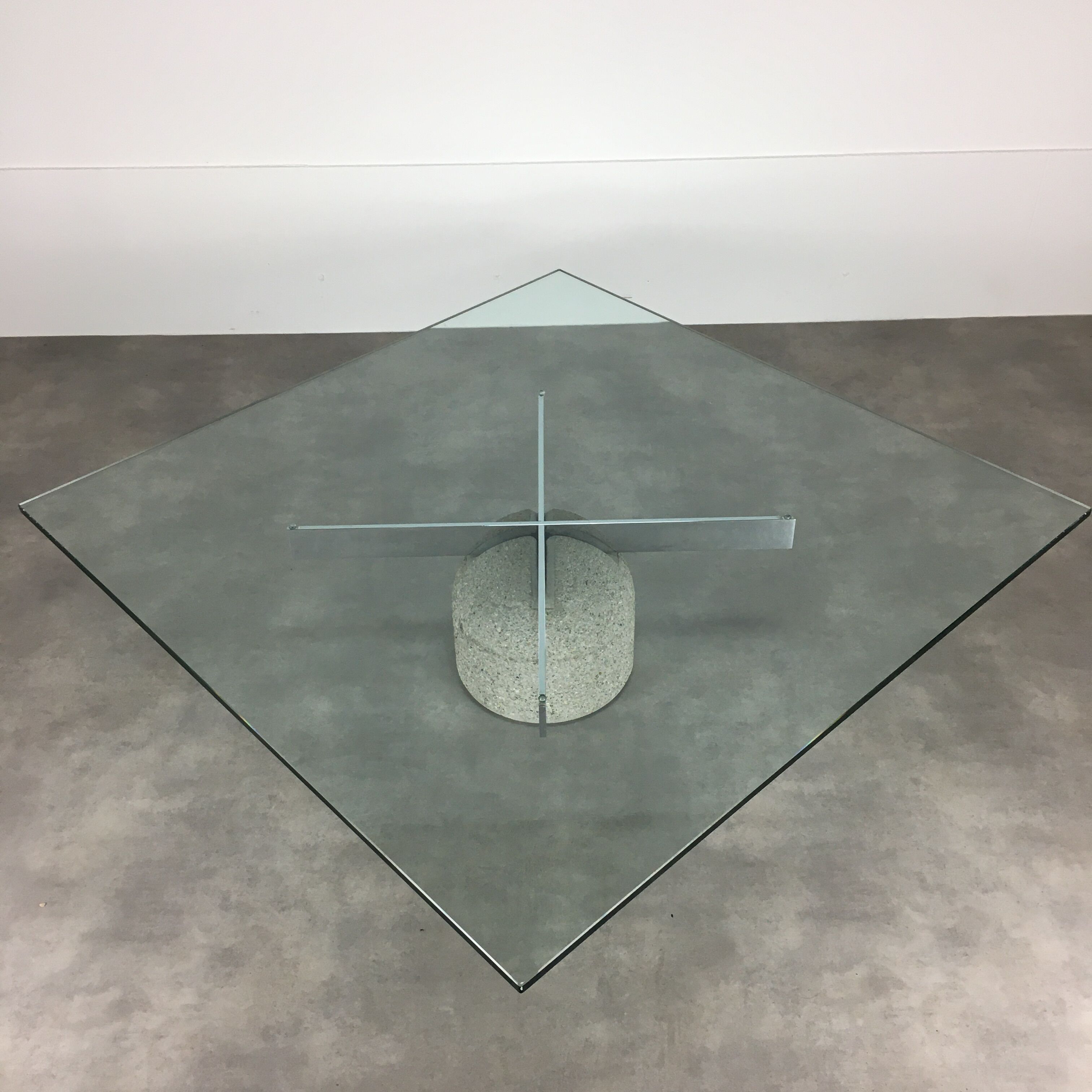 Paracarro coffee table by Giovanni Offredi for Saporiti, Italy 1970