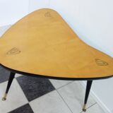 Boomerang shape coffee table 1950