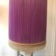 Vintage purple lampshade 1950