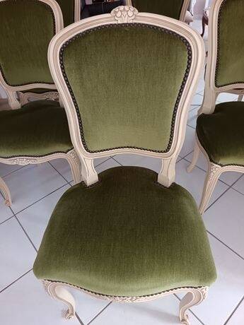6 Louis XV chairs
