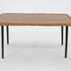 1970s Coffe Table with Rattan edge, France
