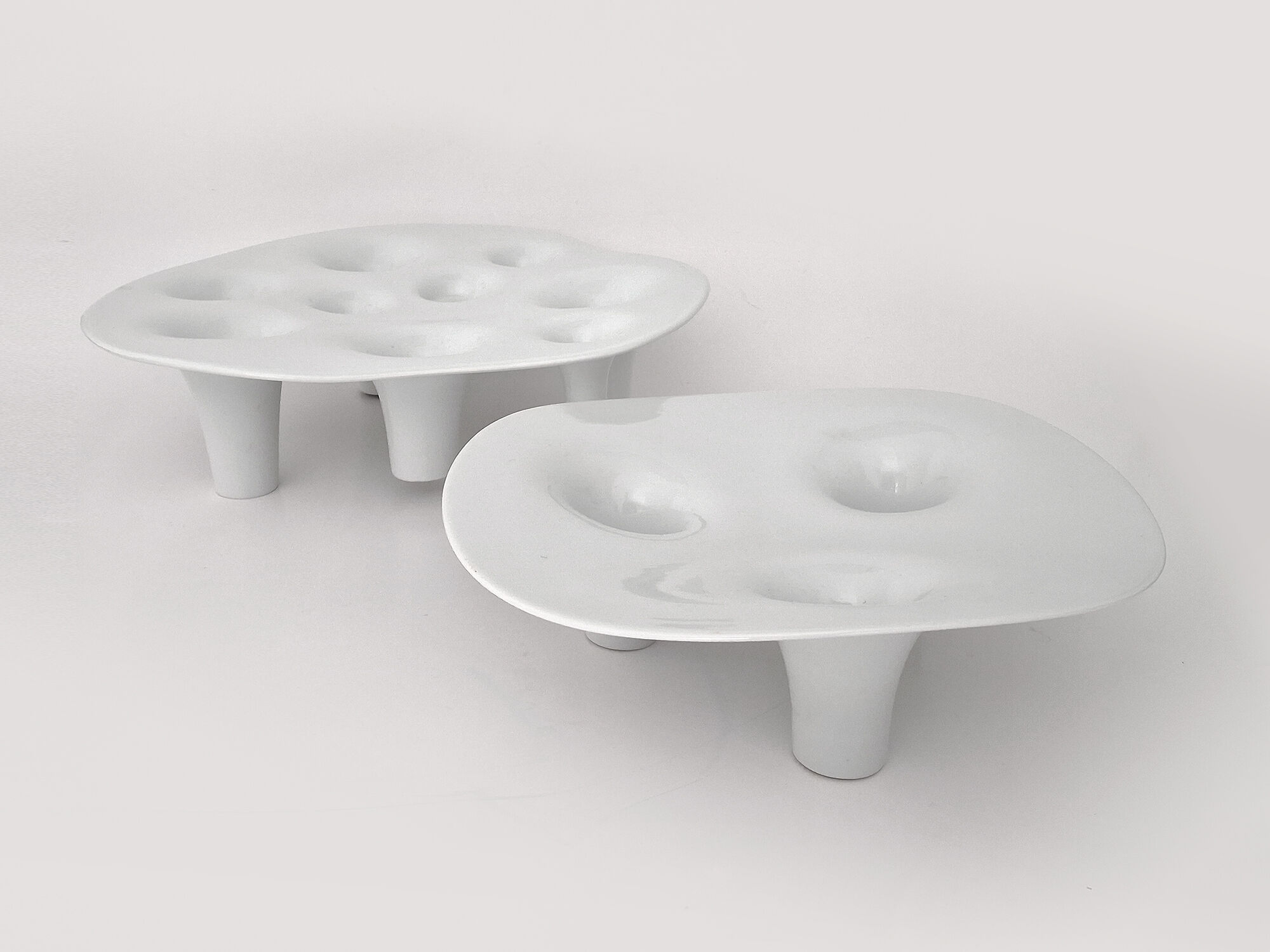 candlestick fruit bowl set Willem Noyons