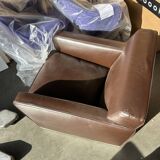 fauteuils Imprimatur Max Alto cuir marron