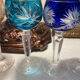 Crystal liquor glasses