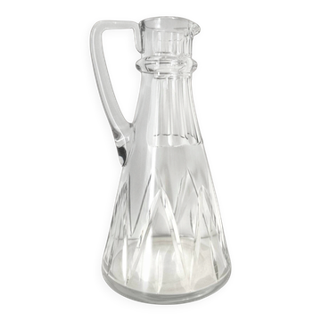 Art Deco crystal jug
