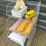 Stackable Wire Grocery Shelf Lockers