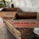 Caisses en bois orangina et nestlé