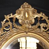 Napoleon III oval mirror 56x92cm