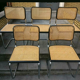 Lot of 6 chairs by Marcel Breuer