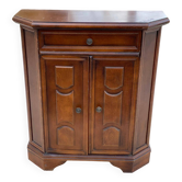 Meuble d'entrée commode de style colonial en bois massif